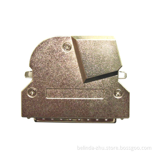 1.27mm Pitch 68 Pin SCSI Solder Right Angle Plug Connector with Metal Cover
